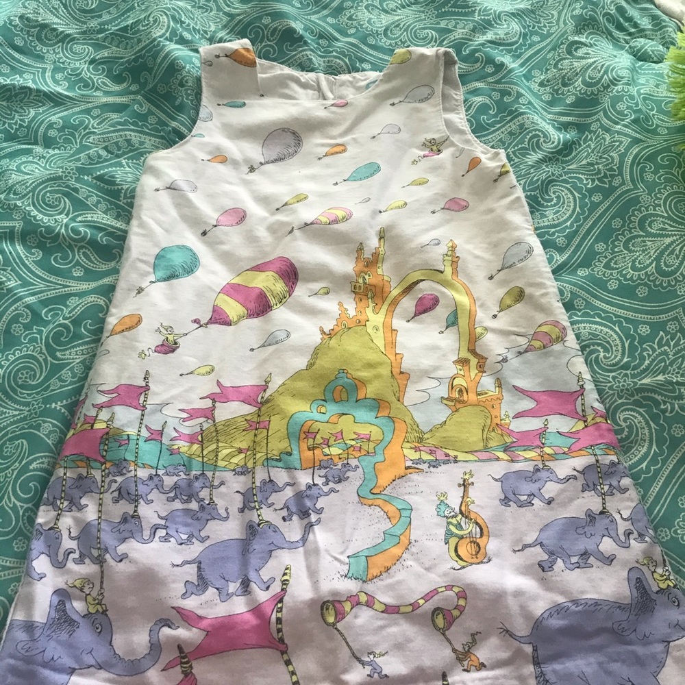 Dr Seuss toddler dress